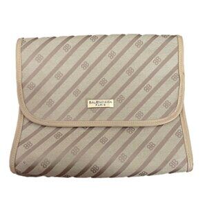 Vintage Balenciaga Paris Monogram Clutch 🇫🇷
